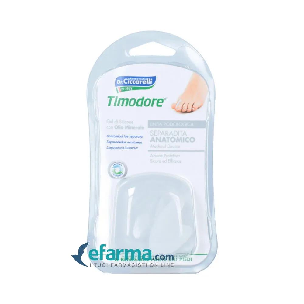 Timodore Separadita Anatomico Gel Di Silicone 2 Pezzi