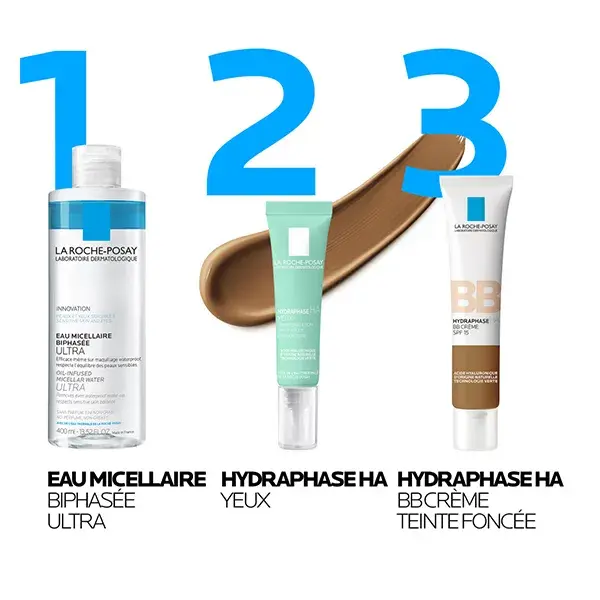 La Roche Posay Hydraphase HA BB Crema SPF15 Tinta Scura 30ml