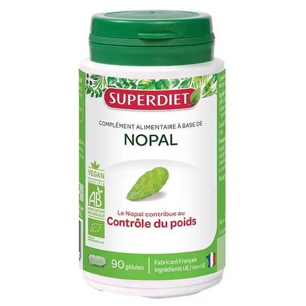 Superdiet Nopal Bio 90 gélules
