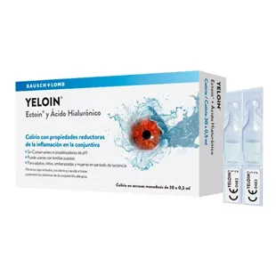 Bausch&Lomb Colirio Yeloin Bausch+Lomb 30 Unidosis x 0,5 ml