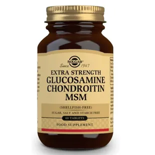 Solgar Glucosamine Chondroitin MSM 60 Tablets