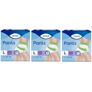 TENA Pants Maxi Grande Unissexo 3x10 unidades