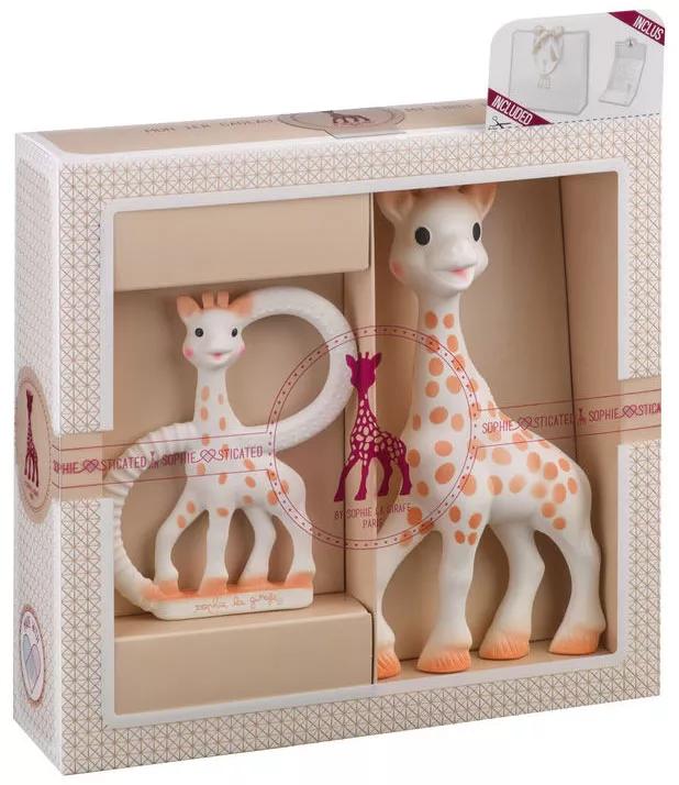 Set Sophie la girafe + Sonajero Maracas - La Cesta Magica