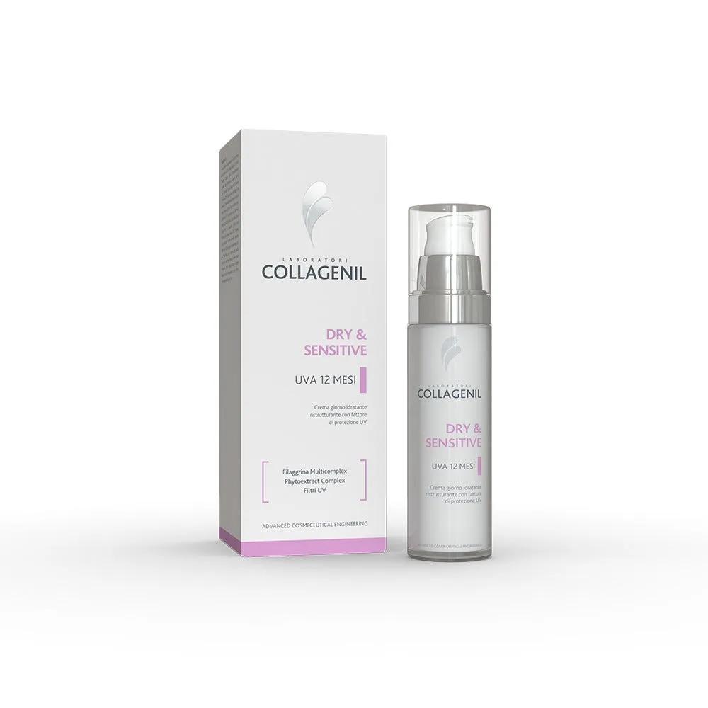 Collagenil Dry & Sensitive Uva 12 Mesi Crema Idratante Giorno 50 ml