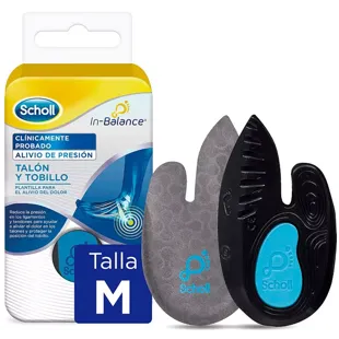Scholl In-Balance Einlegesohle Ferse und Knöchel M (40-42) 2Uds