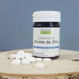 Propos'Nature Citrate de Zinc 60 comprimés