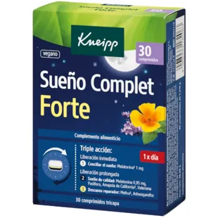 Kneipp Sueño Complet Forte 30 Comprimidos Tricapa