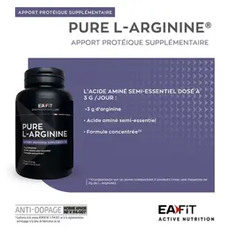 Eafit Pure L-Arginine Saveur Orange 141g