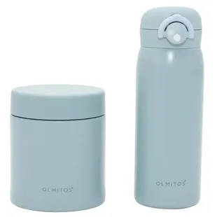 Olmitos Set Termos Líquido + Sólido Azul