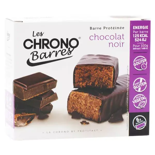 Protifast Chrono Dark Chocolate Bars 6 bars