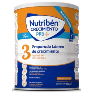 Nutribén Pro+ Leche de Crecimiento 3 800 gr