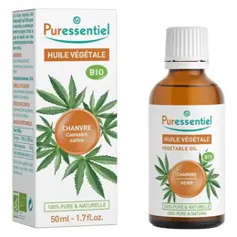 Puressentiel Huile Végétale Bio de Chanvre 50ml