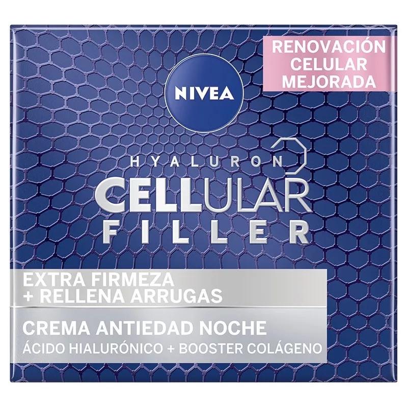 Nivea Hyaluron Cellular Filler Crema de Noche Antiedad 50 ml