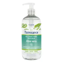 Natessance Gel Lavant Mains Fraîcheur Aloe Vera 500ml