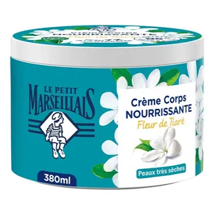 Le Petit Marseillais Crema Corpo Nutriente Monoï Vaso da 380 ml