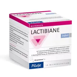 Pileje Lactibiane Enfant 30 sachets de 1g