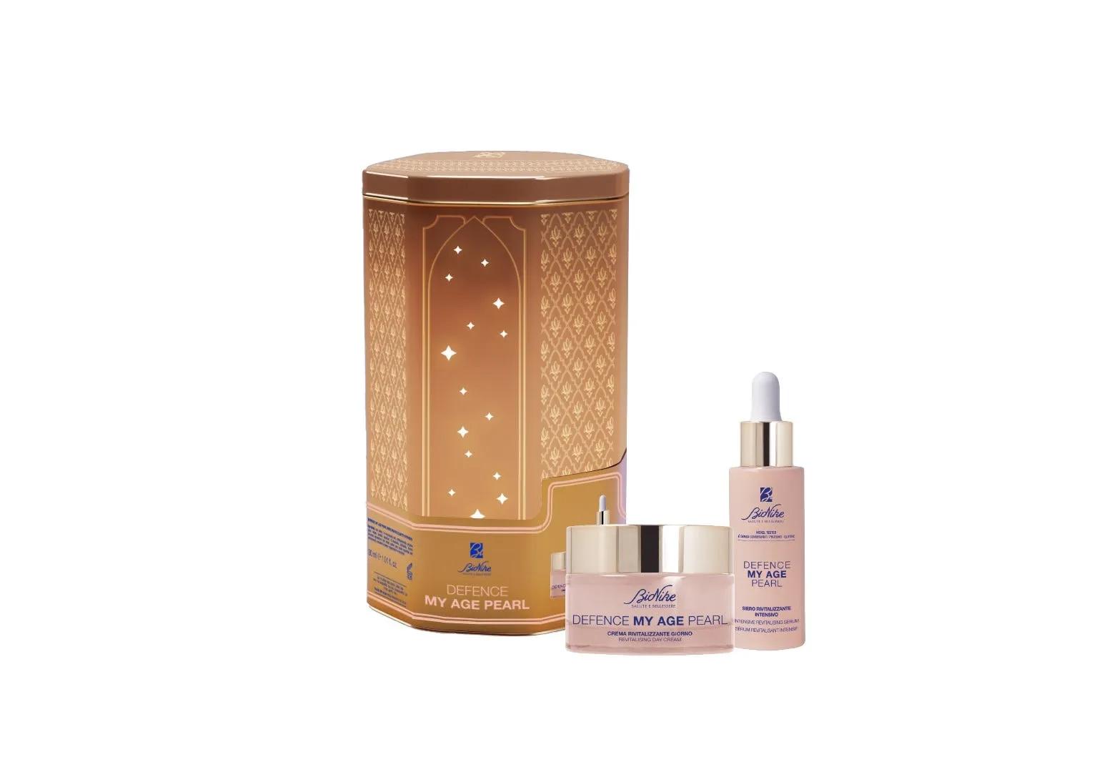 Bionike Defence My Age Pearl Cofanetto Regalo Siero Rivitalizzante 30 ml + Crema Giorno Rivitalizzante 50 ml