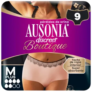 Ausonia Discreet Pants Boutique Incontinência Tamanho M 9 unidades
