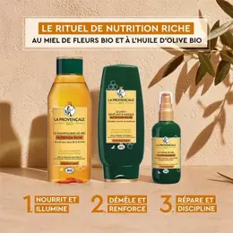 La Provençale Nutrition Riche L'Après-Shampoing 2-en-1 Démêlant et Masque Bio 200ml