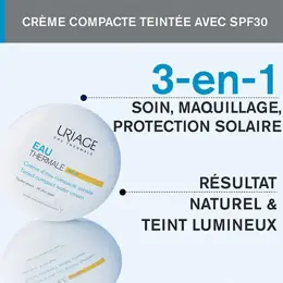 Uriage Eau Thermale Crème d'Eau Compacte Teintée Hydratante SPF30 10gr