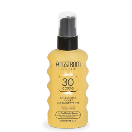 Angstrom Latte Solare Spray Ultra Idratante SPF 30 Corpo 175 ml