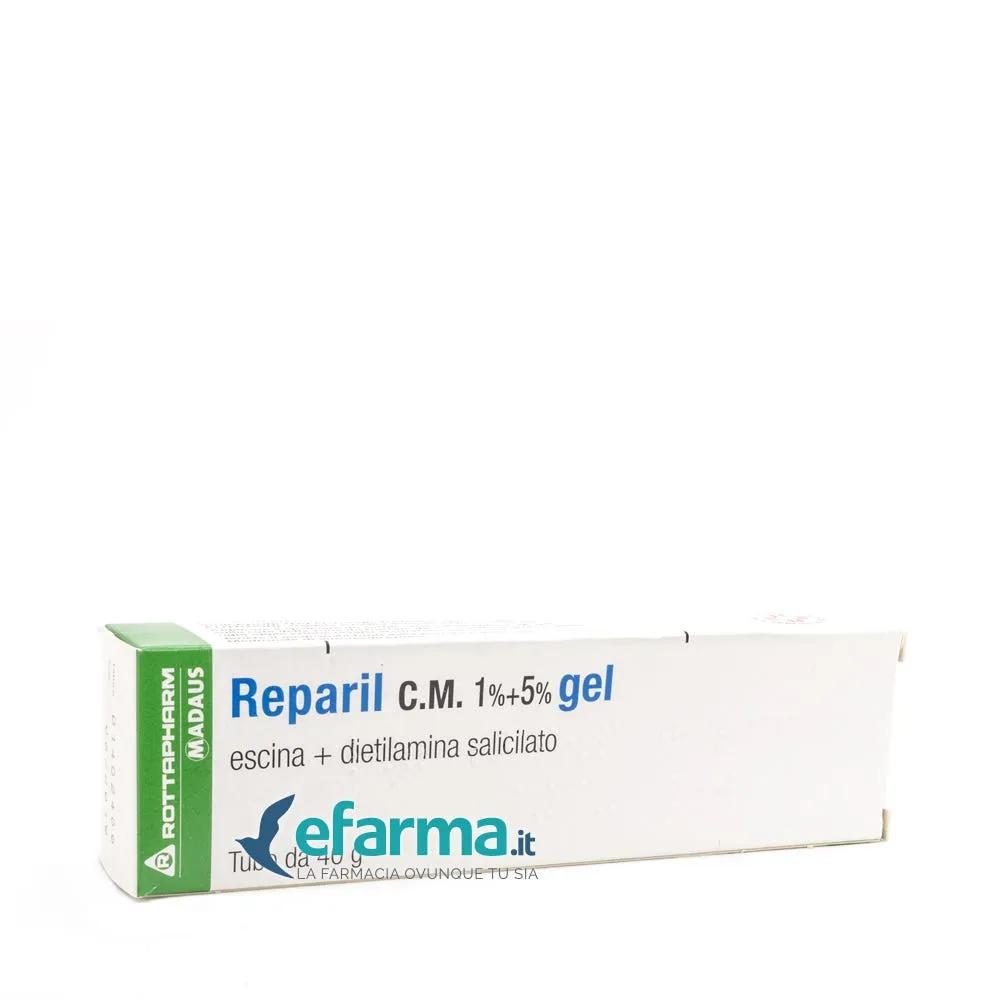 Reparil Gel C.M. 1%+5% Dolori Articolari e Muscolari Tubo 40 g