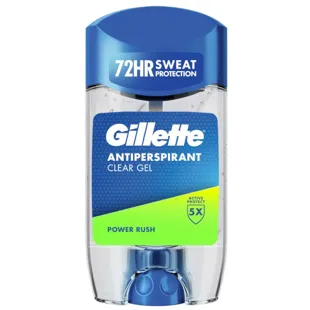 Gillette Power Rush Antiperspirant Gel 70 ml
