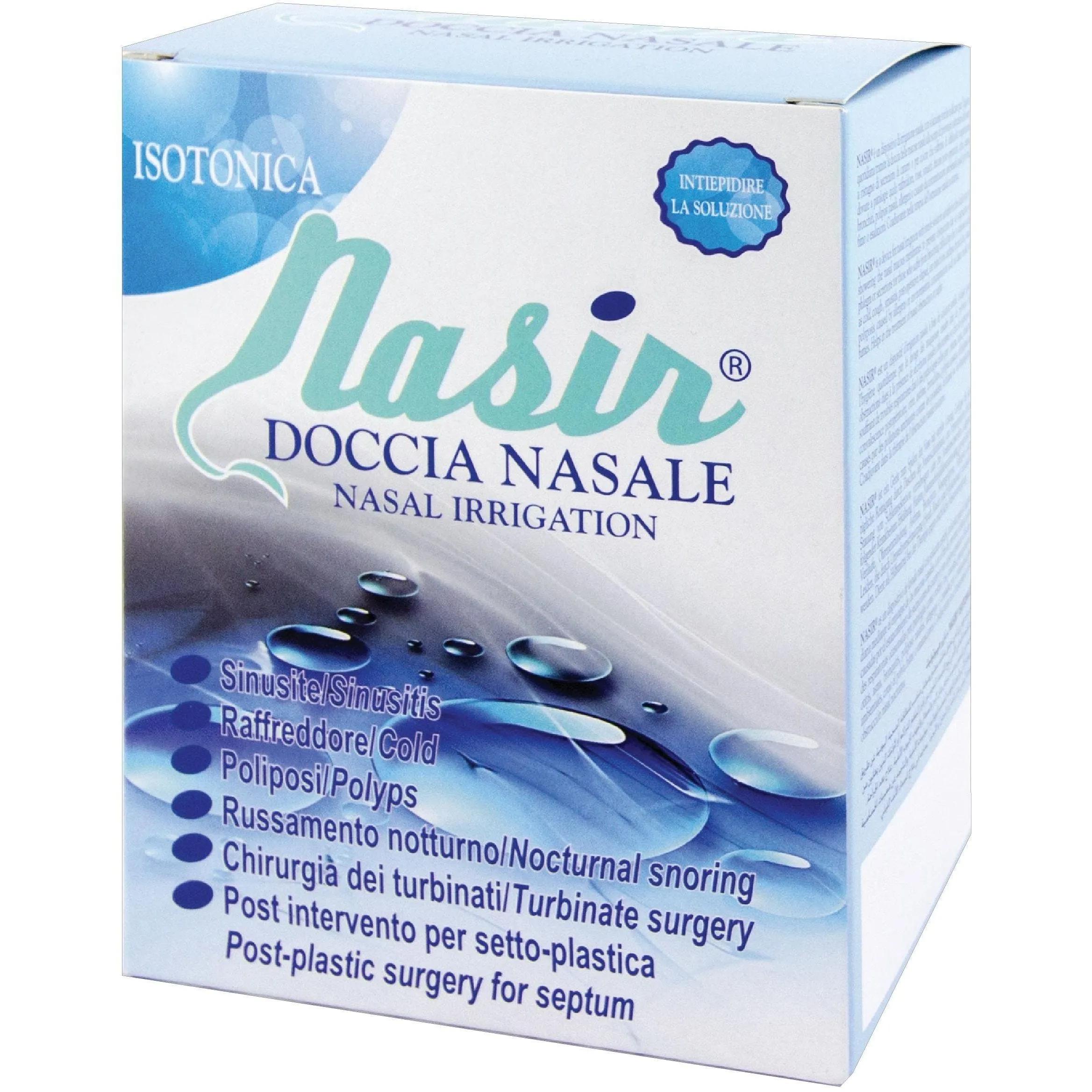 NasIr Doccia Nasale Ipertonica 2 Sacche 250 ml + 2 Blister