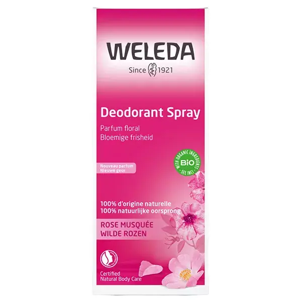 Desodorante de rosa Weleda 100 ml