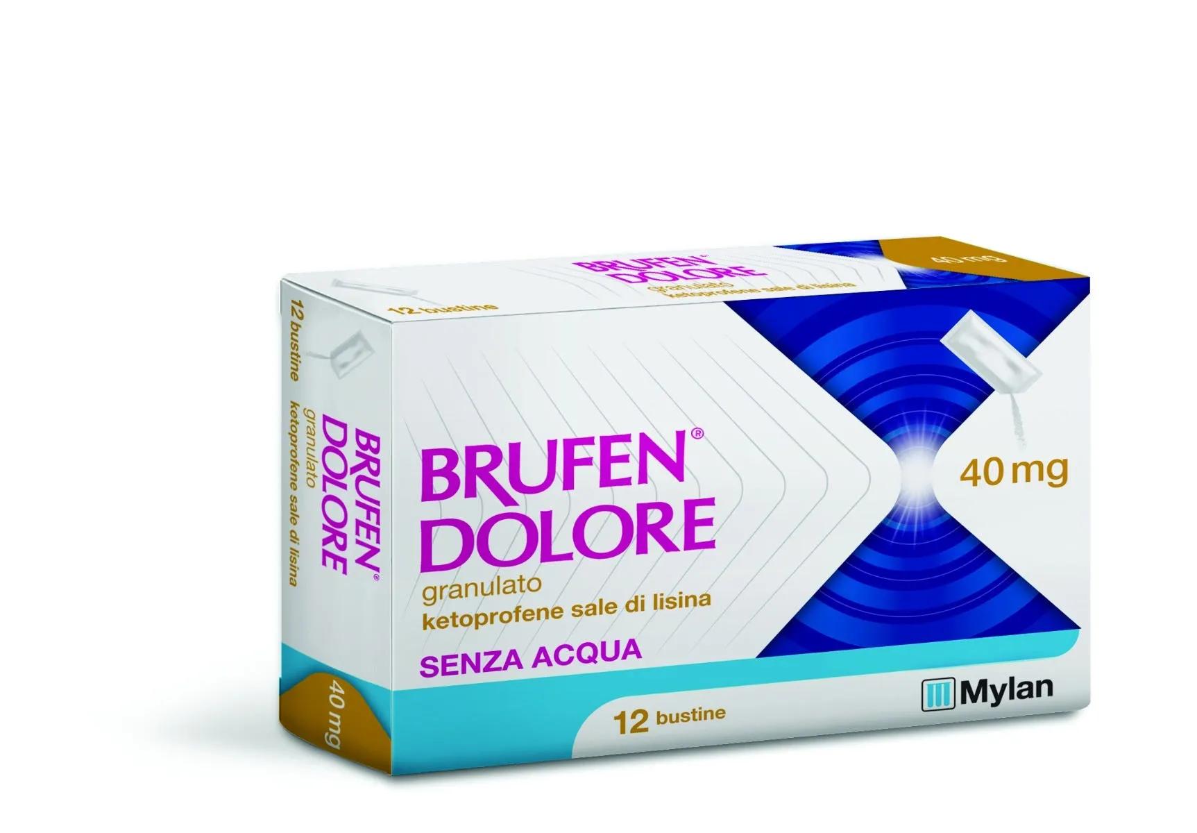 Brufen Dolore 40 mg Granulato Soluzione Orale 12 Bustine