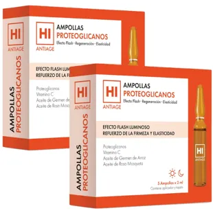 HI Antiage Ampoules Proteoglycans Double Flash Effect 2x5 units