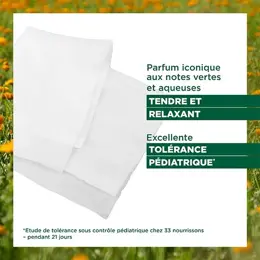 Klorane Bébé Calendula Lingette Nettoyante Douce Lot de 3 x 70 unités