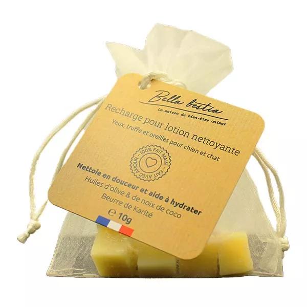Bella Bestia Recharge pour Nettoyante Loción Sobre Cubos de Savon 10g