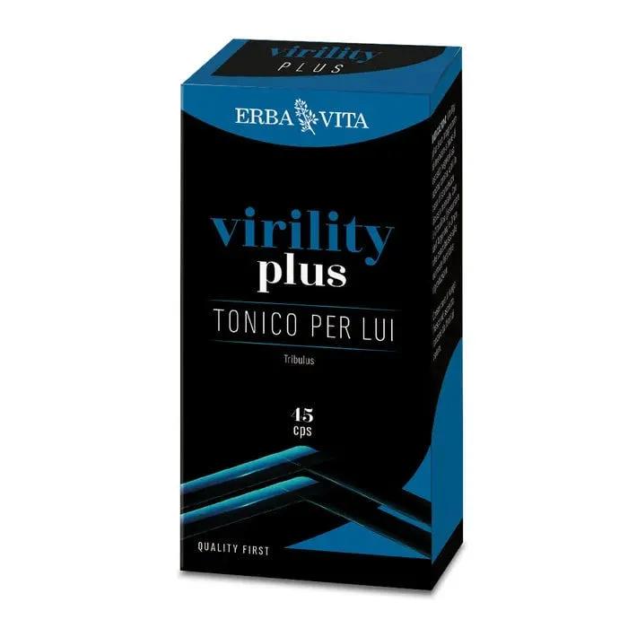 Erba Vita Virility Plus Integratore Tonico 45 Capsule