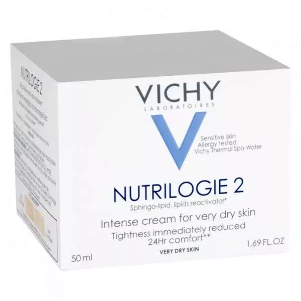 Vichy Nutrilogie 2 Soin Profond Peaux Très Sèches 50ml