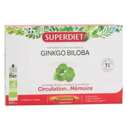 SuperDiet Ginkgo Biloba Bio 20 ampoules