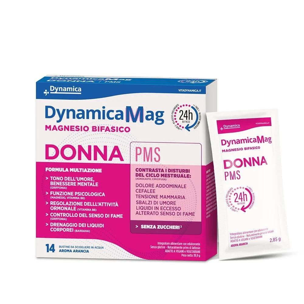 DynamicaMag Donna PMS Integratore 14 Bustine