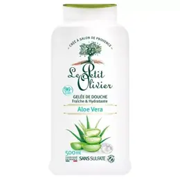 Le Petit Olivier - Gelée De Douche Hydratante - Aloe Vera - Sans Savon 500ml