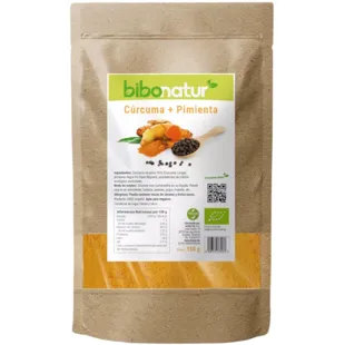 Bibonatur Cúrcuma + Pimenta Preta 150 gr