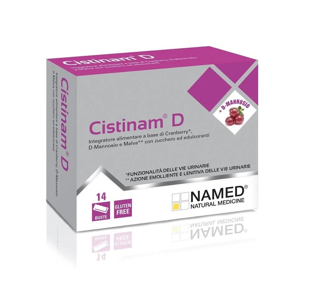 Named Cistinam D Integratore Per Vie Urinarie 14 Bustine