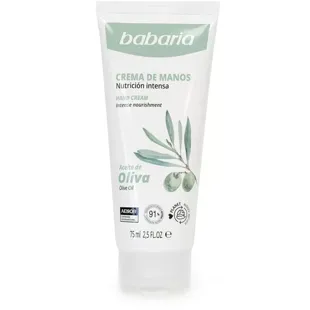 Babaria Creme Hidratante para Mãos com Azeite 75 ml