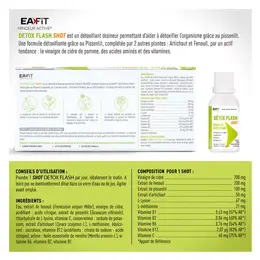 EAFIT MINCEUR - Detox Flash 7 jours - Draine et Détoxifie - 7 Shots