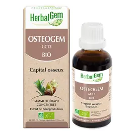 Herbalgem Complexe de Gemmothérapie Osteogem Capital Osseux Bio 30ml