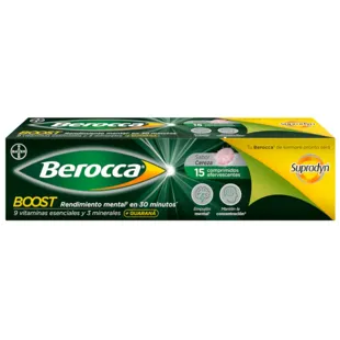 Berocca Boost Vitaminen Performance 15 bruistabletten