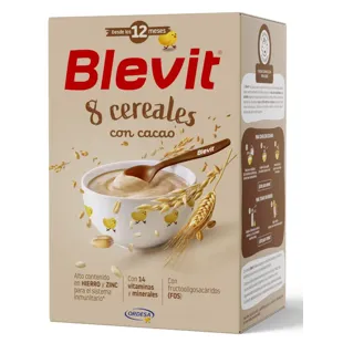 Blevit 8 Cereal Porridge with Cocoa +12m 500g
