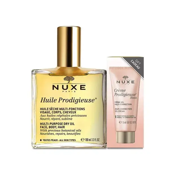 Nuxe Prodigiuese Oil + Prodigieuse Boost Cream 15ml FREE