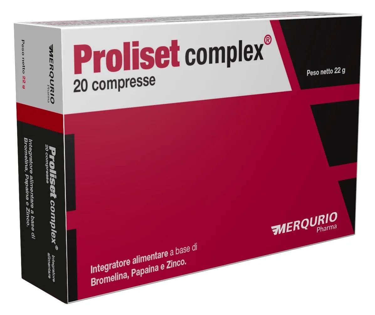 Proliset Complex Integratore Con Bromelina 20 Compresse