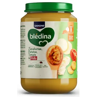 Blédina Jar of Tomato, Potato, Carrot and Chicken +8m 200 gr