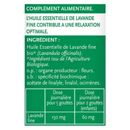 Phytosun Arôms Huile Essentielle Lavande Fine Bio 10ml