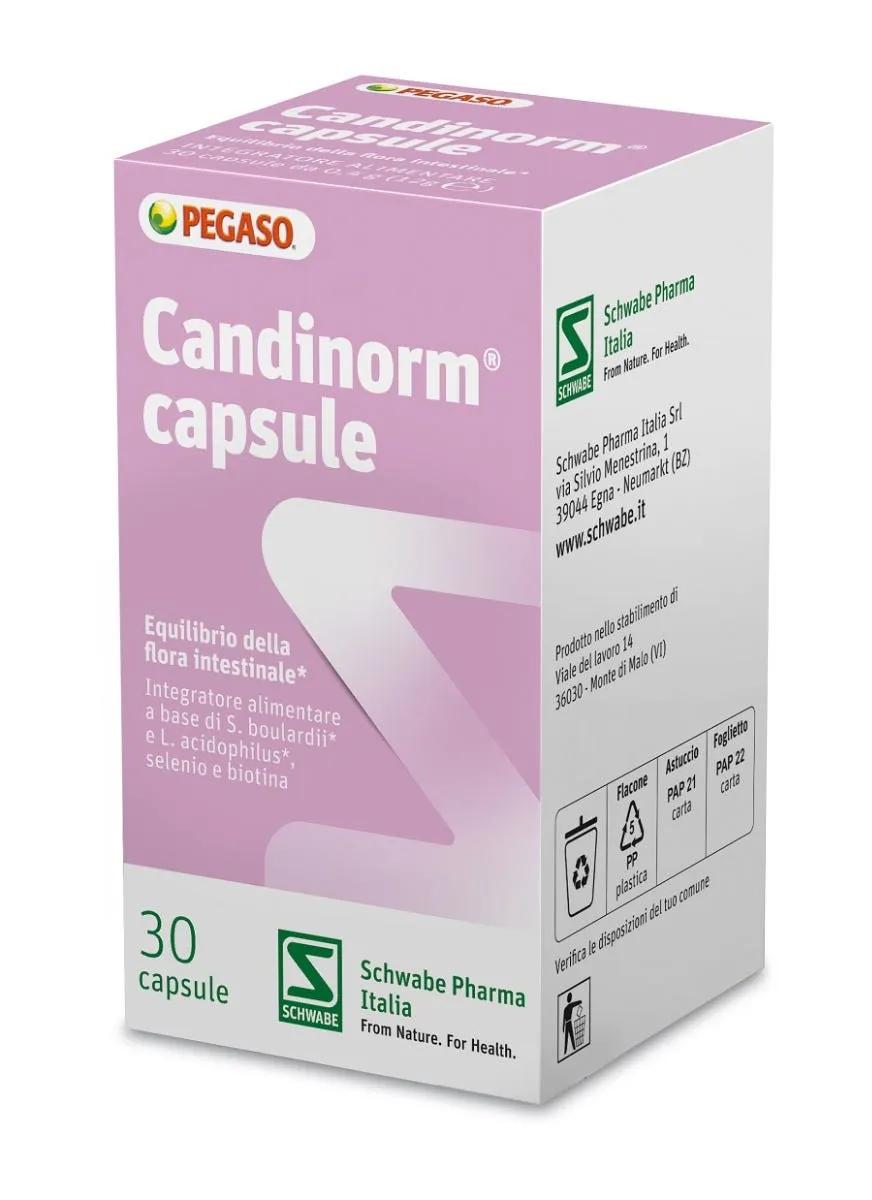 Candinorm Integratore Equilibrio Flora Batterica Intestinale 30 Capsule